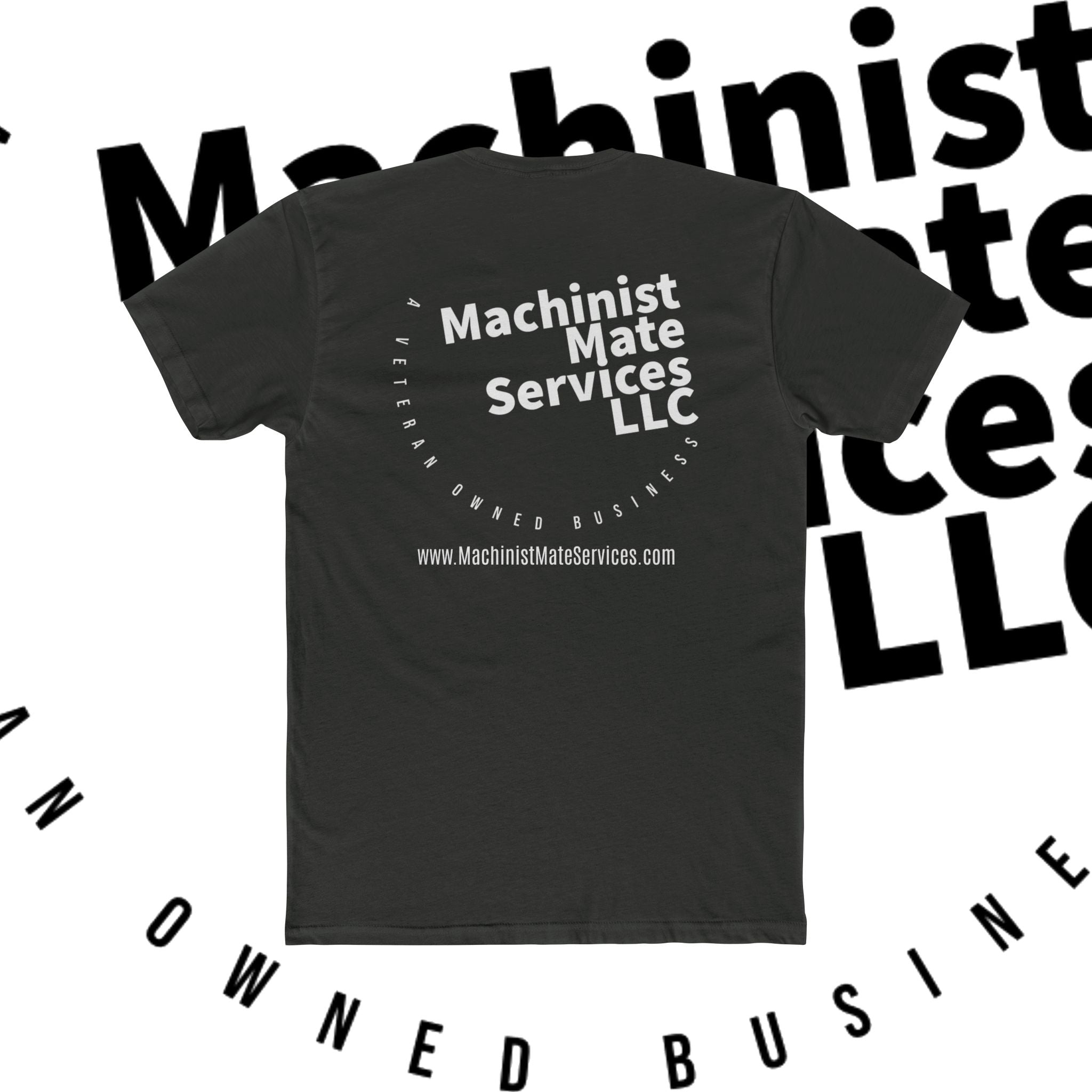 Machinist Mate Services LLC Men's Cotton Crew Tee