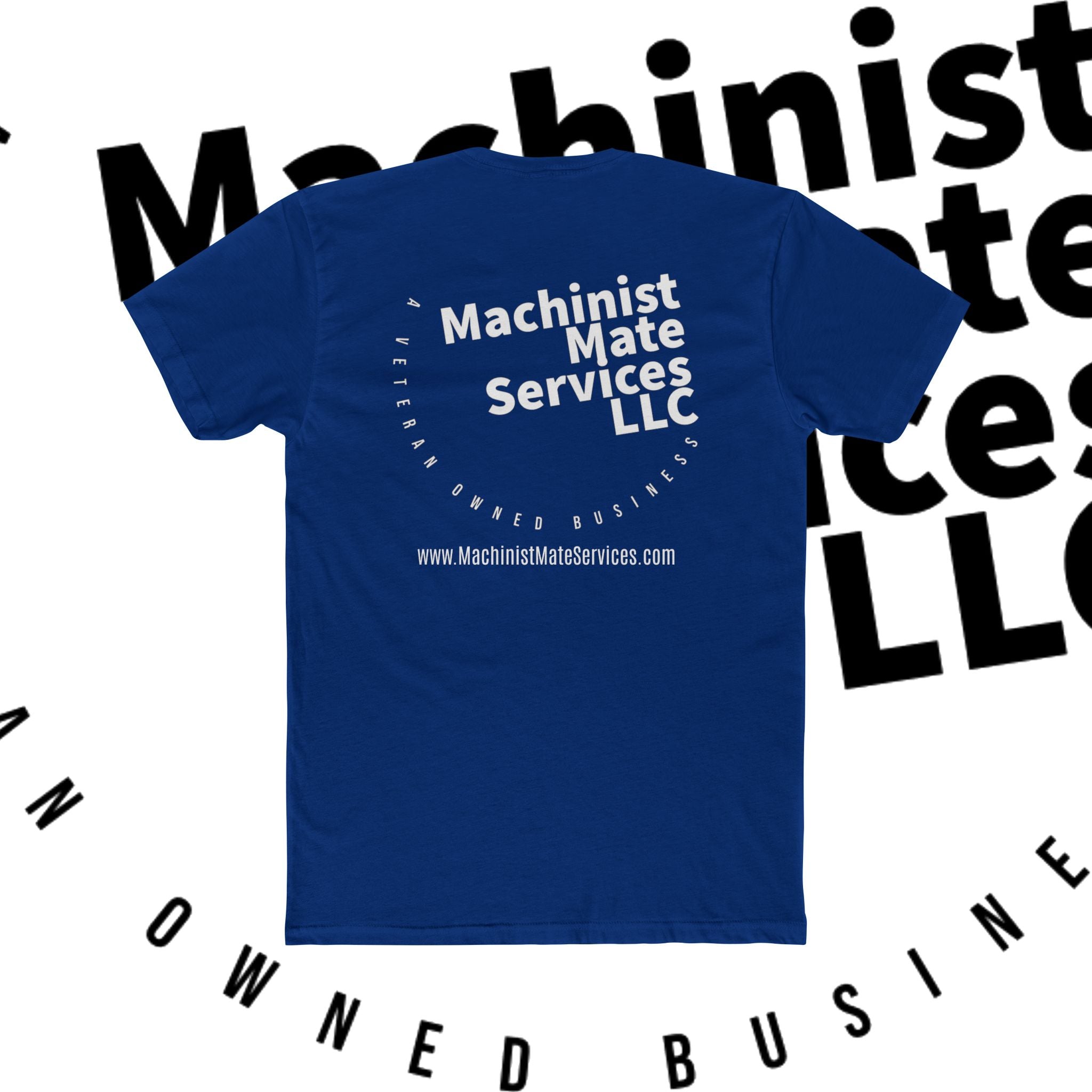 Machinist Mate Services LLC Men's Cotton Crew Tee
