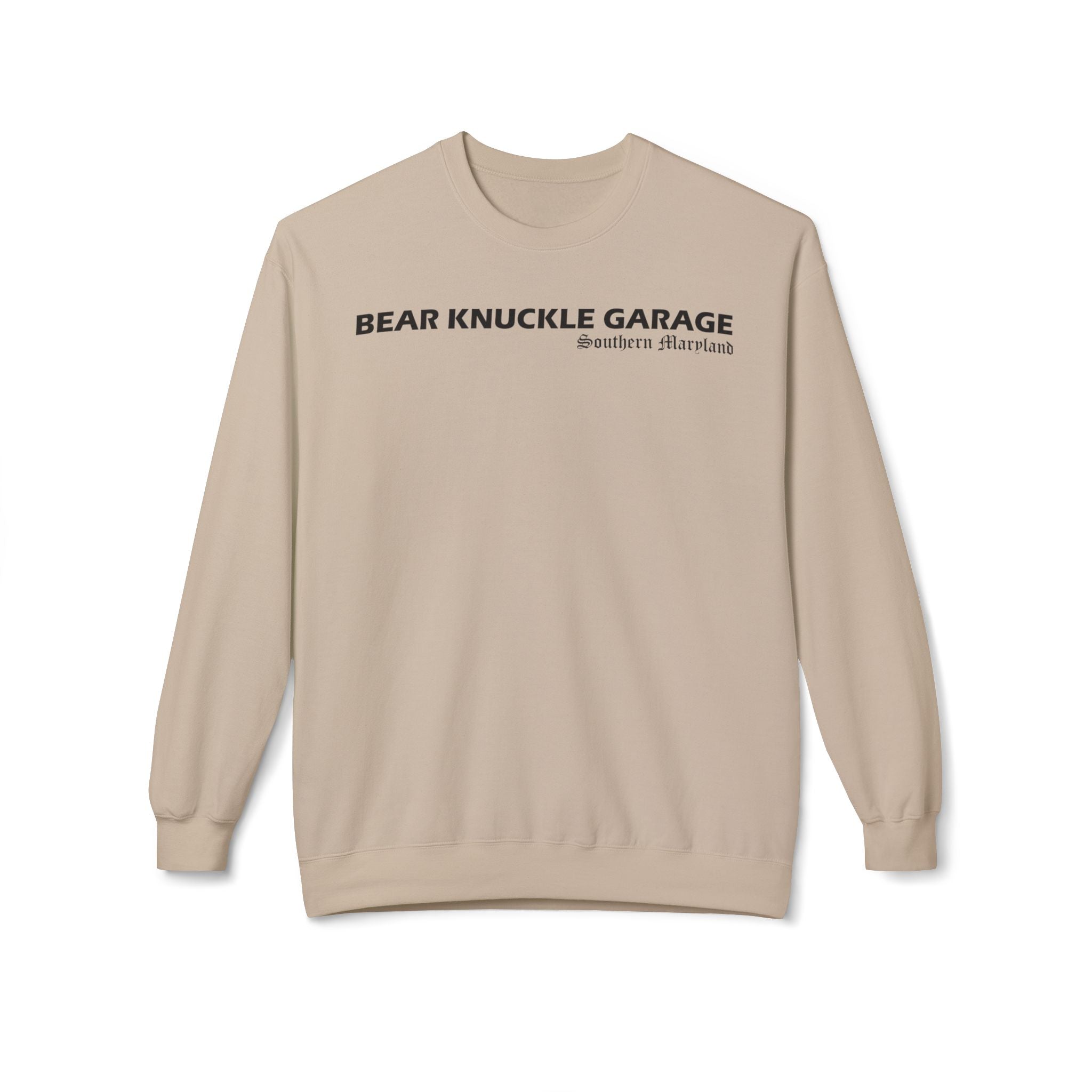 Bear Knuckle Garage Unisex Fleece Crewneck Sweatshirt