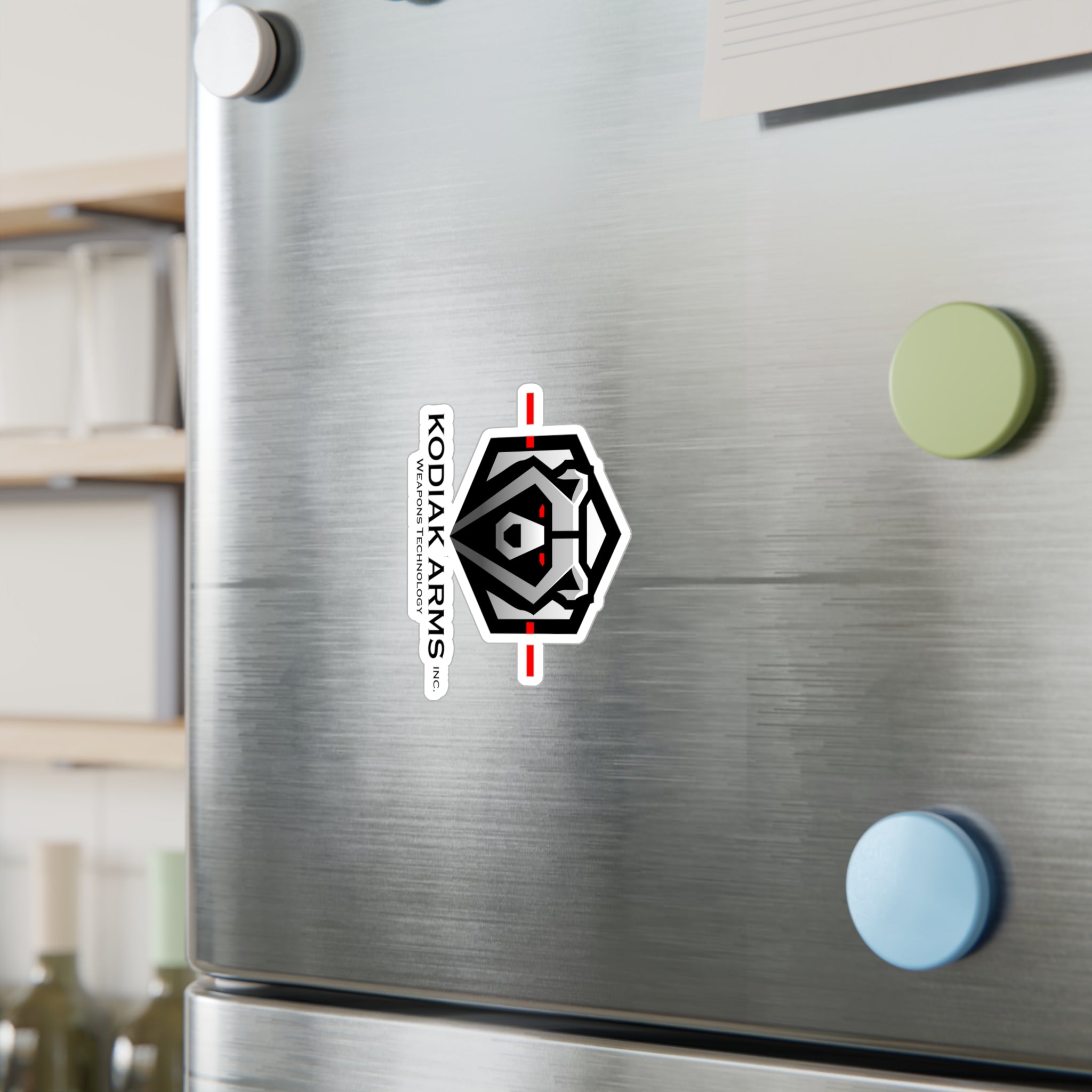 Kodiak Arms Kiss-Cut Vinyl Decals - Durable Stickers for Gun Enthusiasts