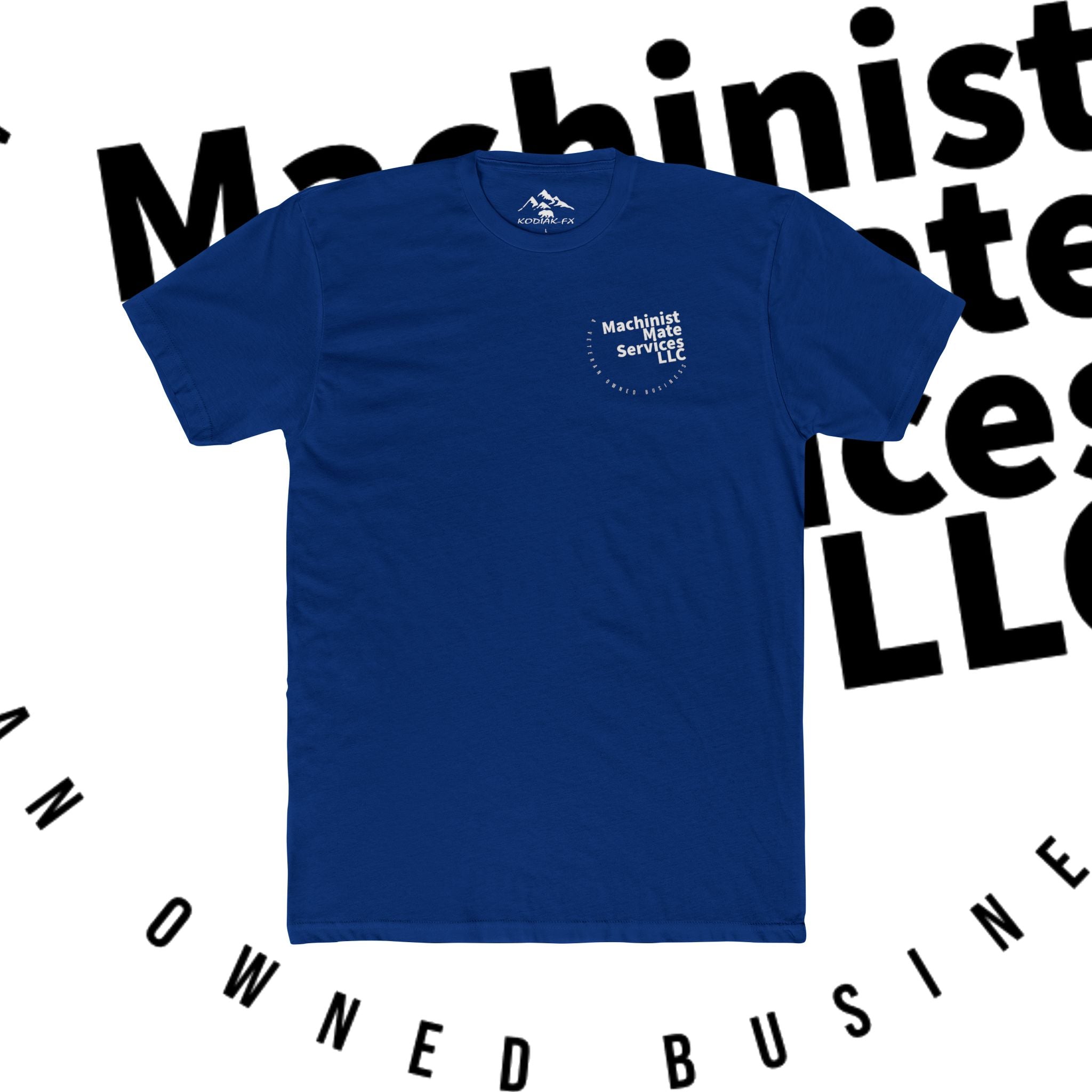 Machinist Mate Services LLC Men's Cotton Crew Tee