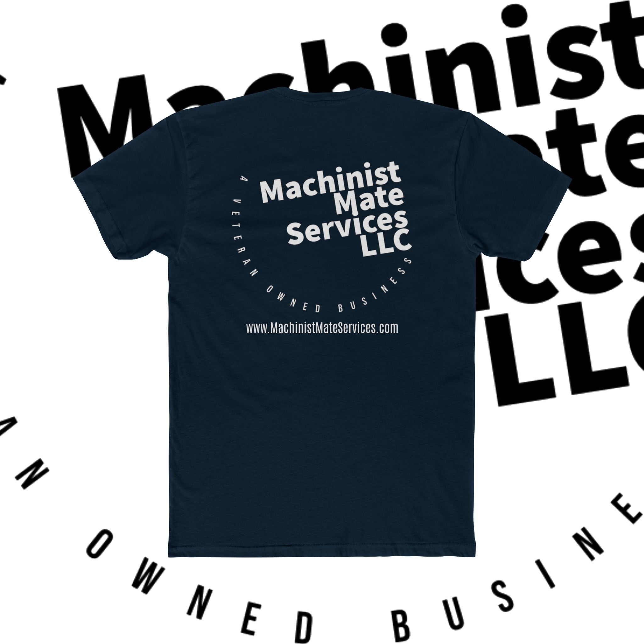 Machinist Mate Services LLC Men's Cotton Crew Tee
