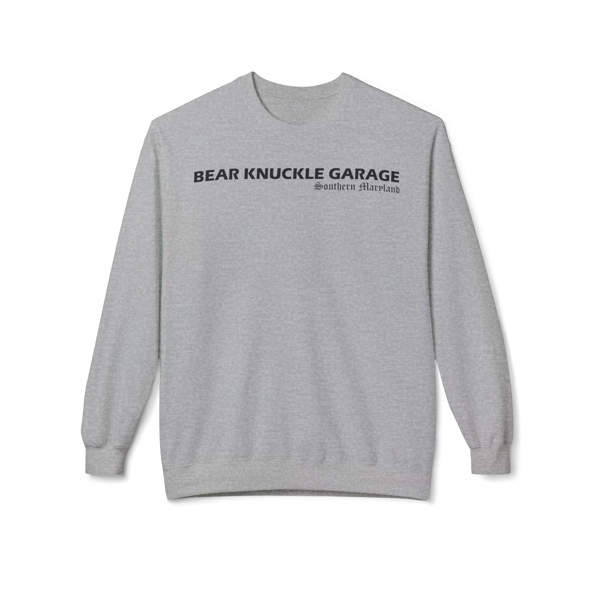 Bear Knuckle Garage Unisex Fleece Crewneck Sweatshirt
