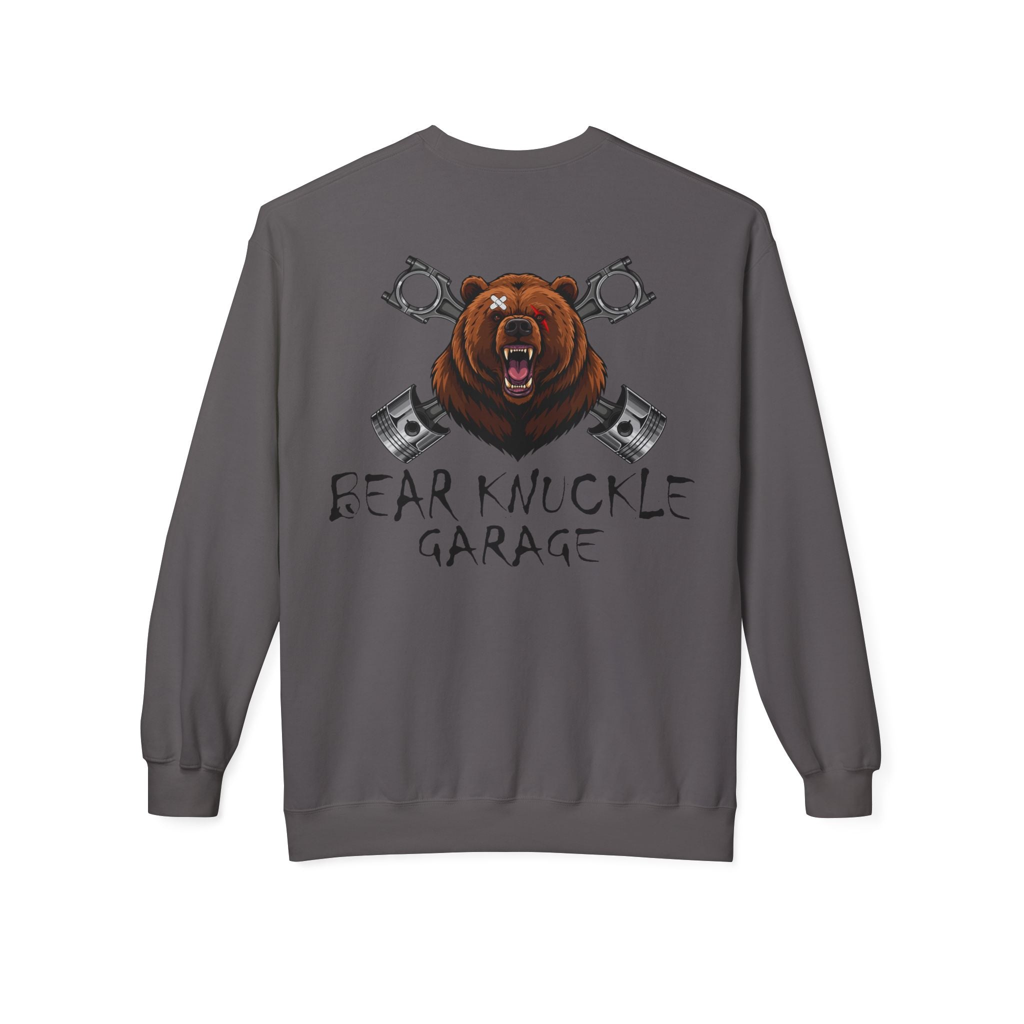 Bear Knuckle Garage Unisex Fleece Crewneck Sweatshirt