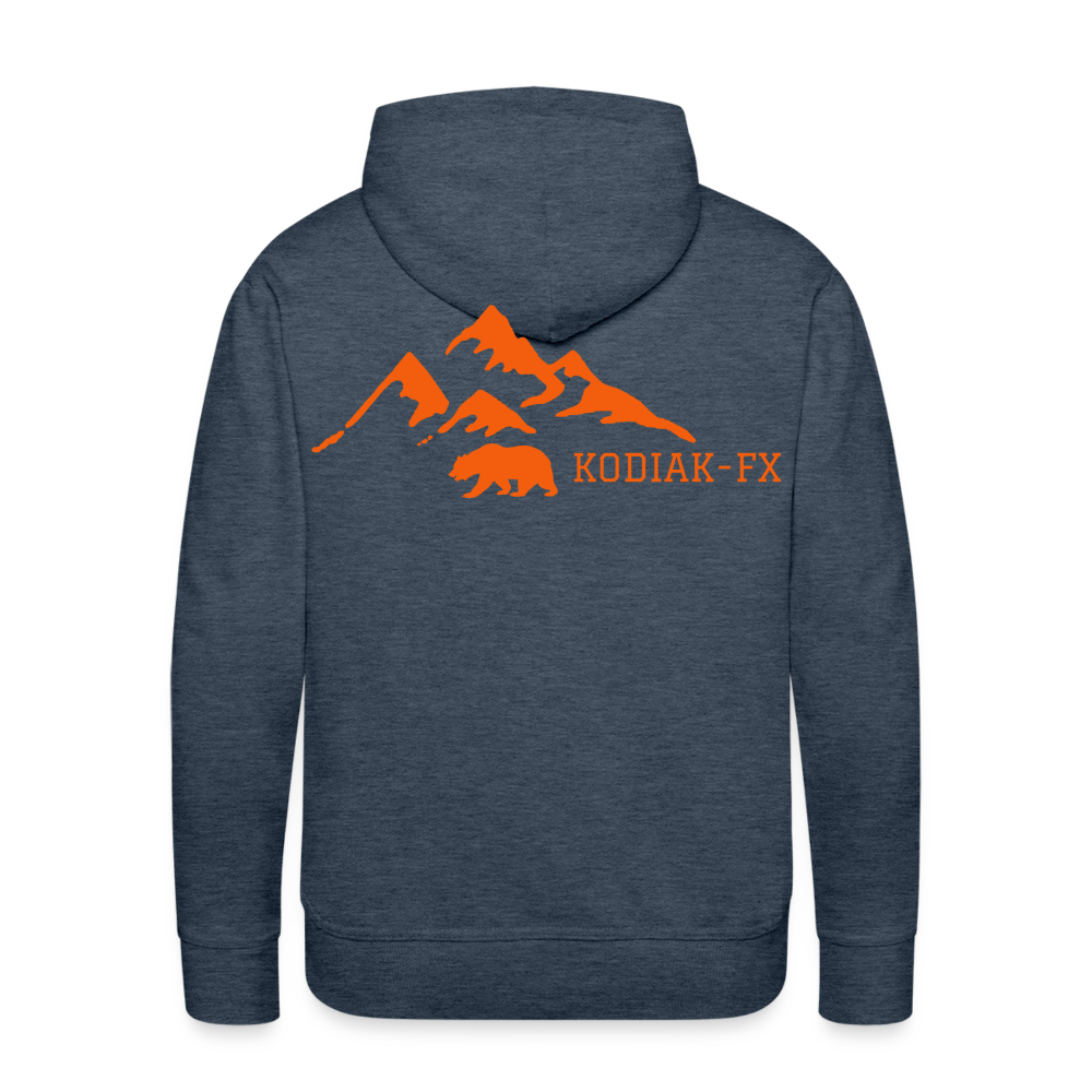 Men’s Premium Hoodie - heather denim
