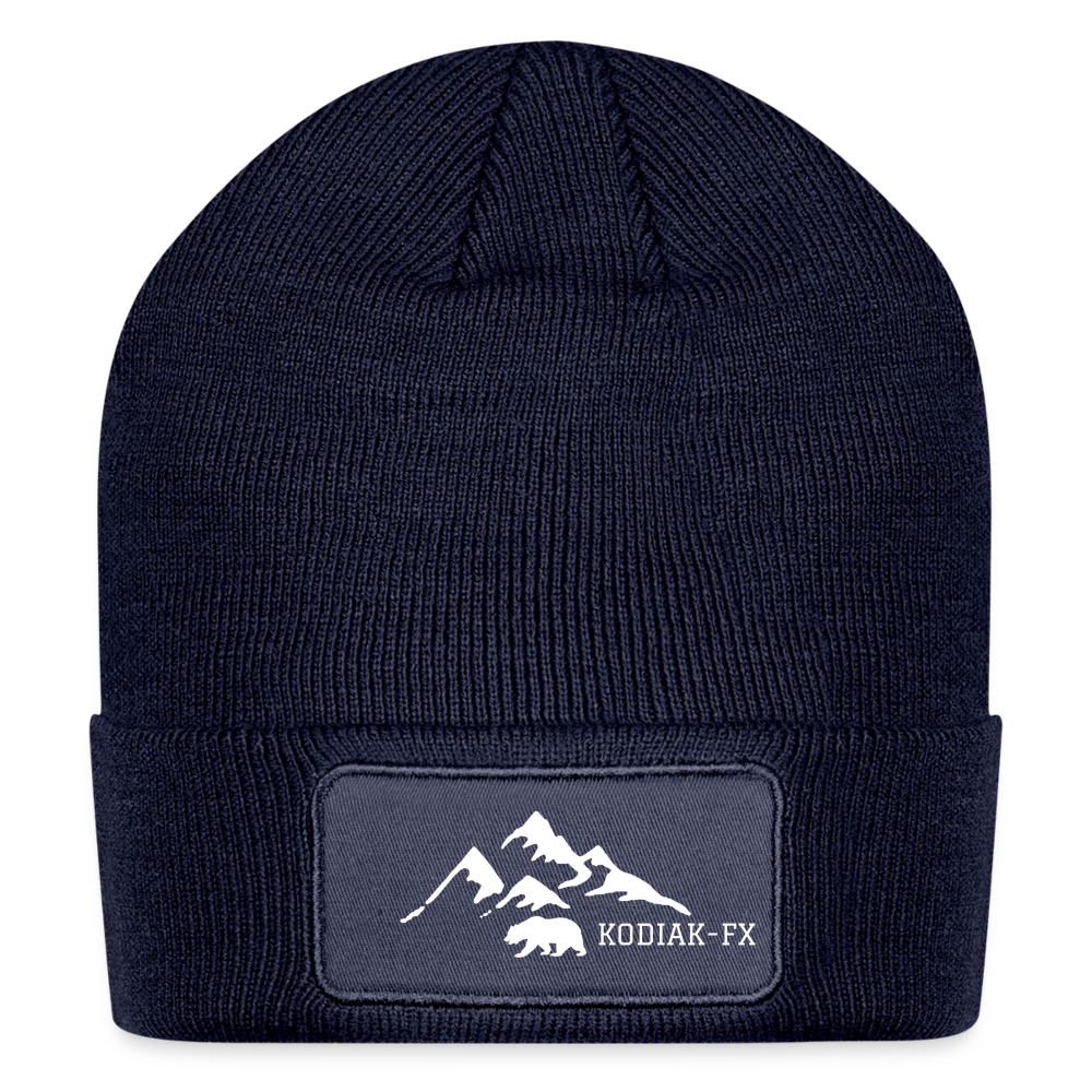Kodiak-FX Patched Beanie - navy