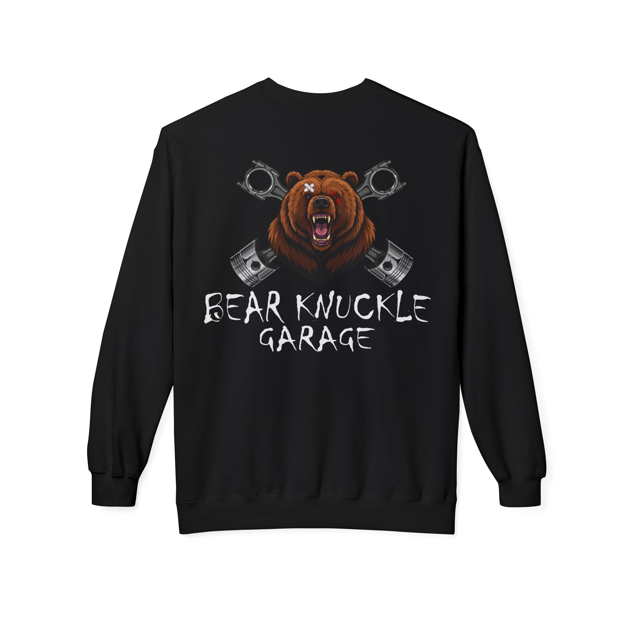 Bear Knuckle Garage Unisex Fleece Crewneck Sweatshirt