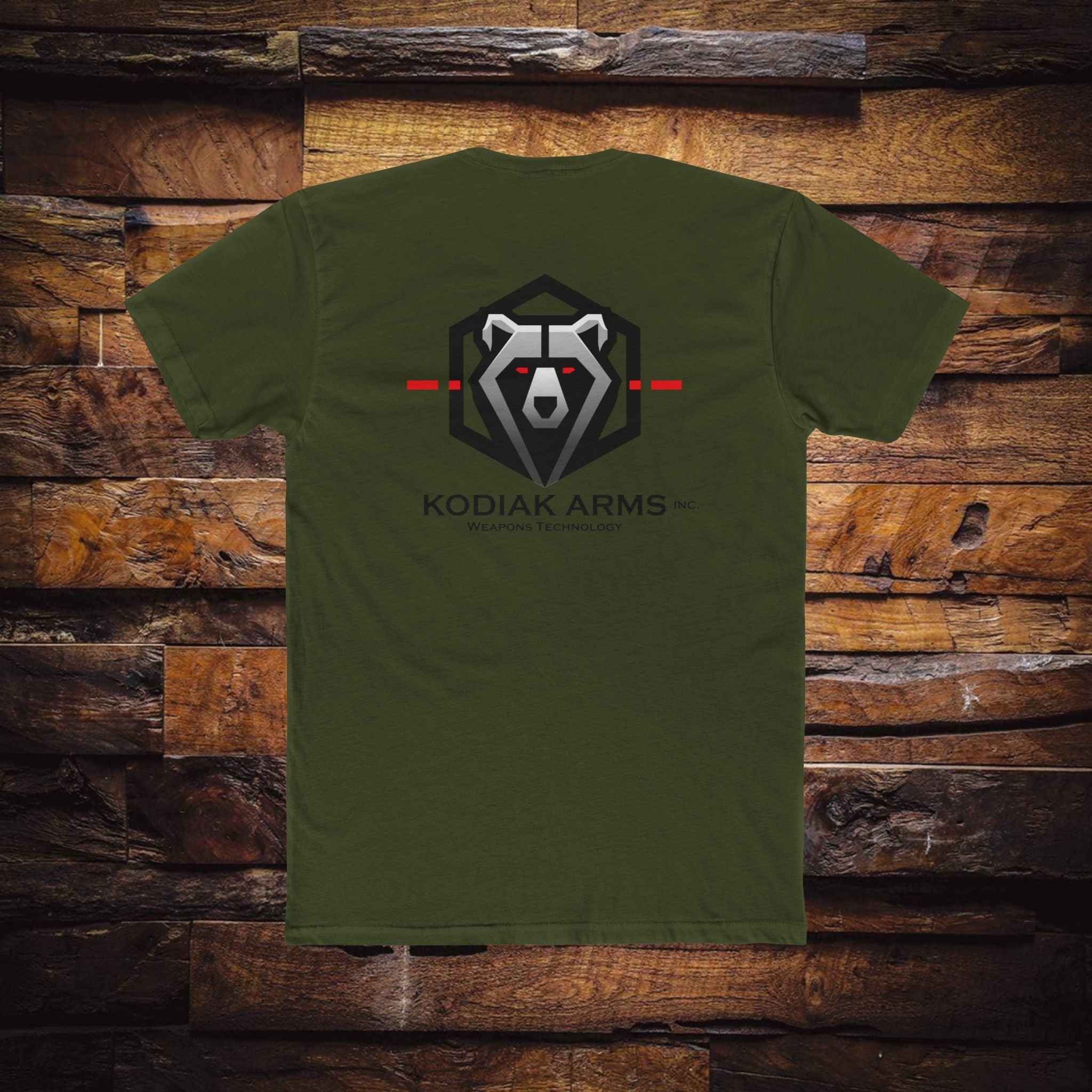 Kodiak Arms Inc. Men's Cotton Crew Tee
