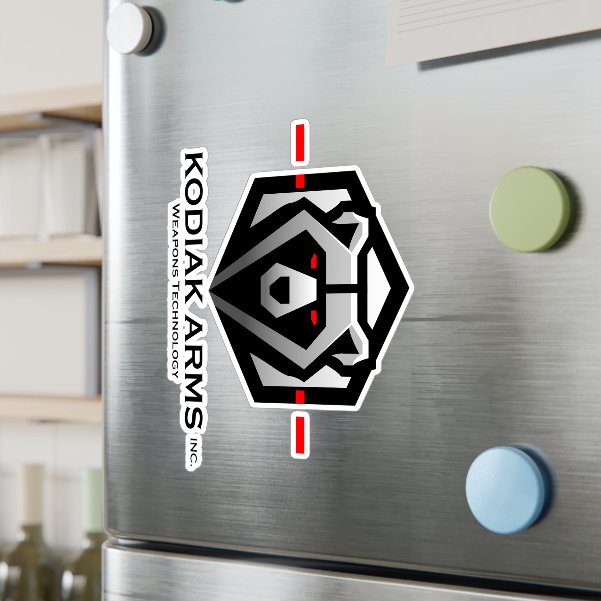 Kodiak Arms Kiss-Cut Vinyl Decals - Durable Stickers for Gun Enthusiasts