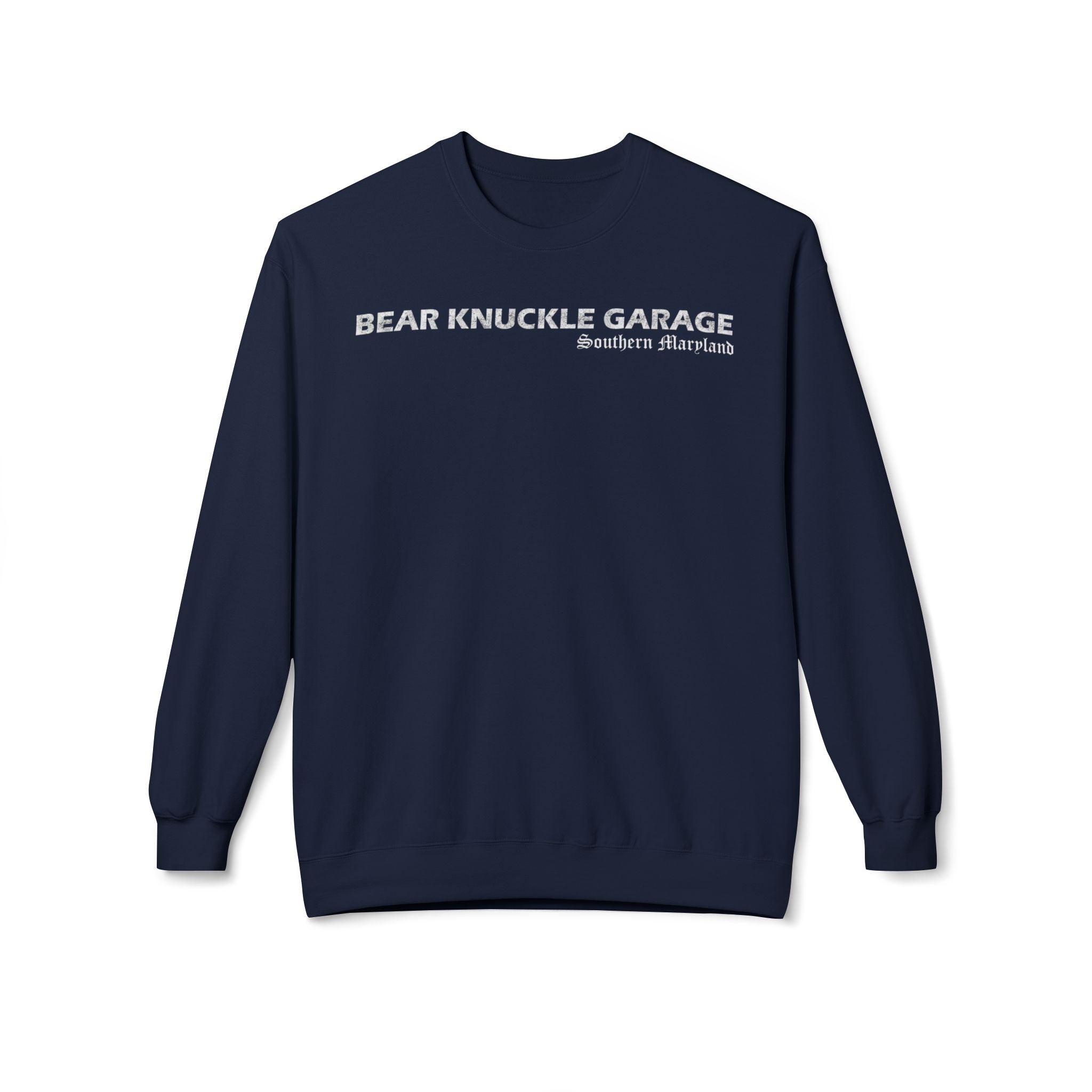 Bear Knuckle Garage Unisex Fleece Crewneck Sweatshirt