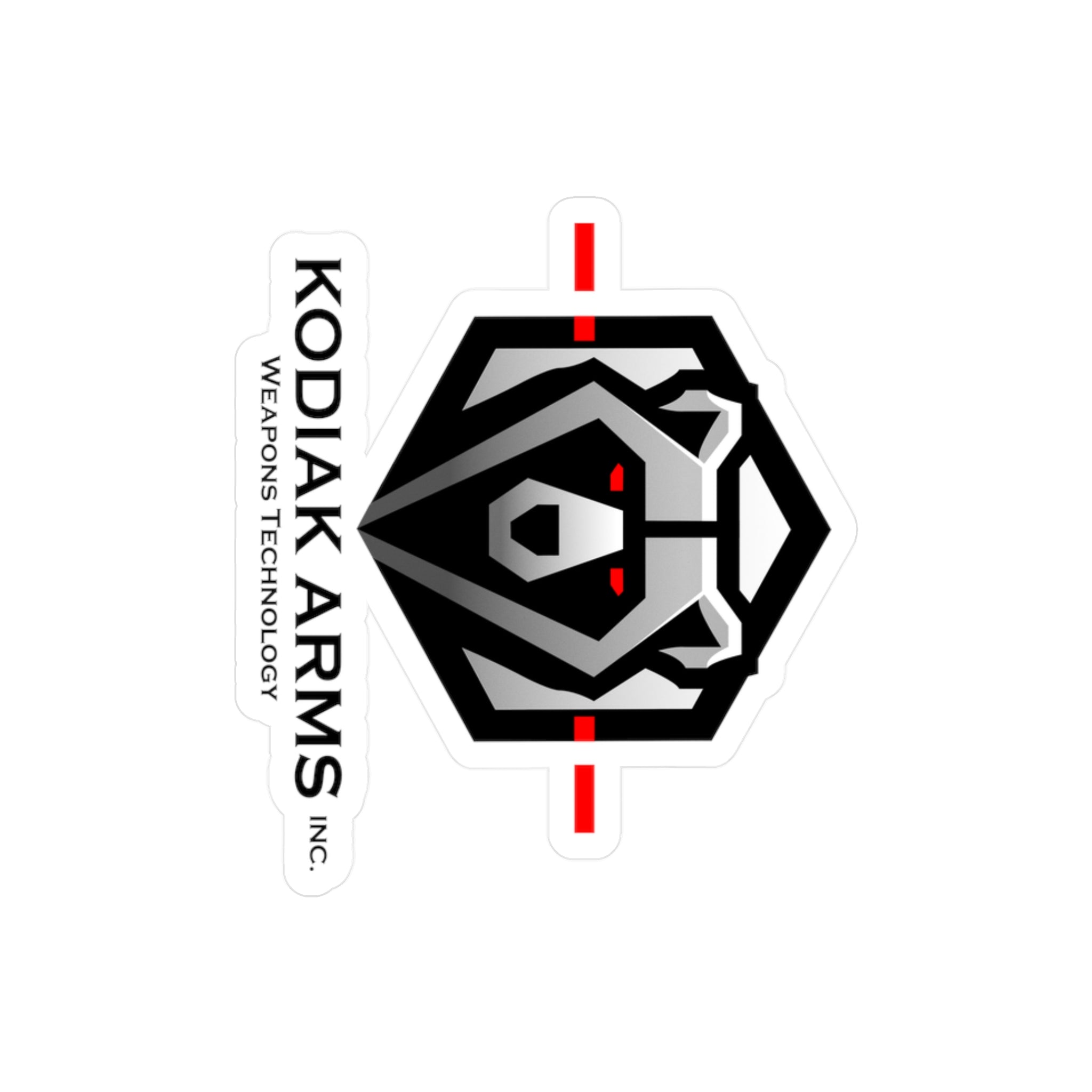Kodiak Arms Kiss-Cut Vinyl Decals - Durable Stickers for Gun Enthusiasts