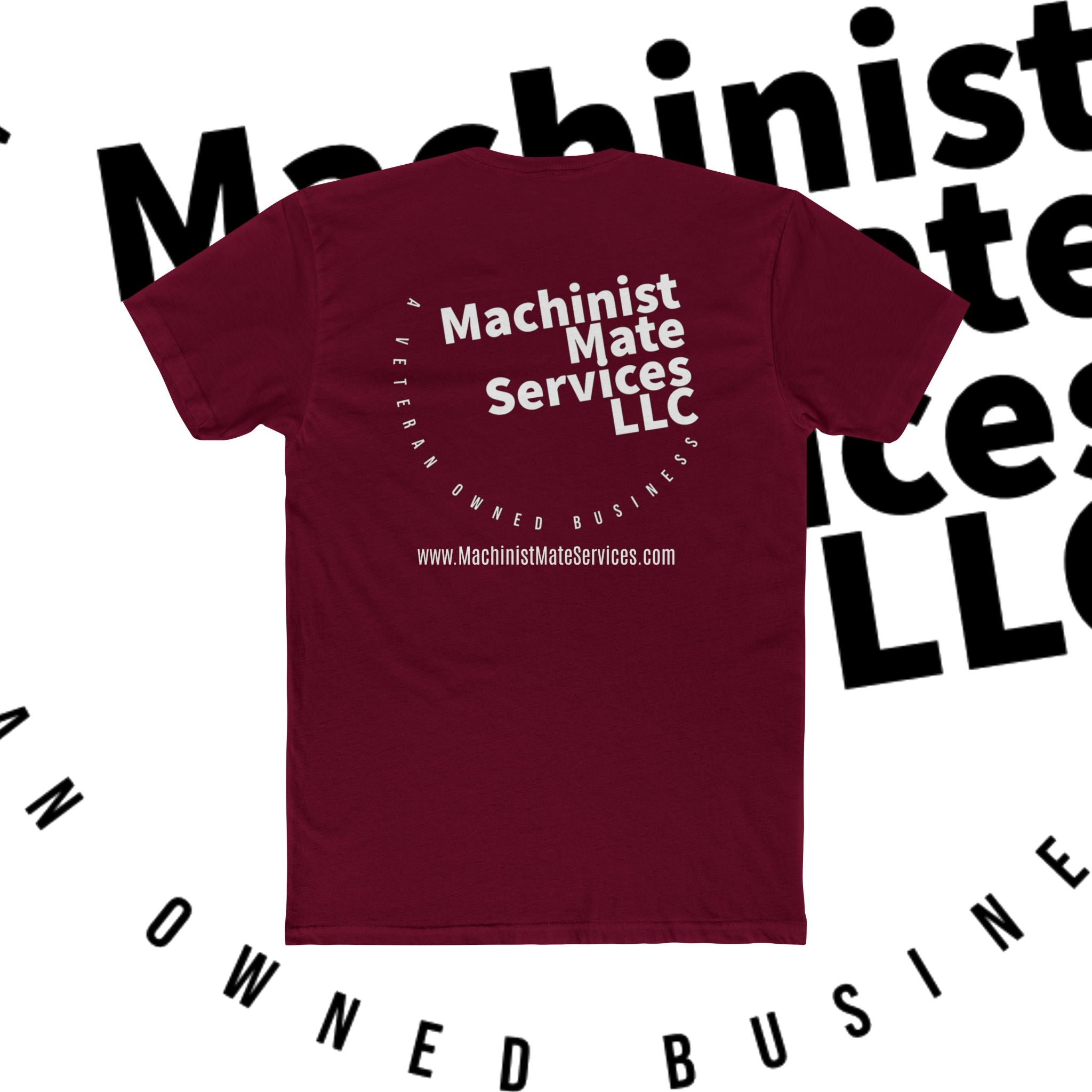 Machinist Mate Services LLC Men's Cotton Crew Tee