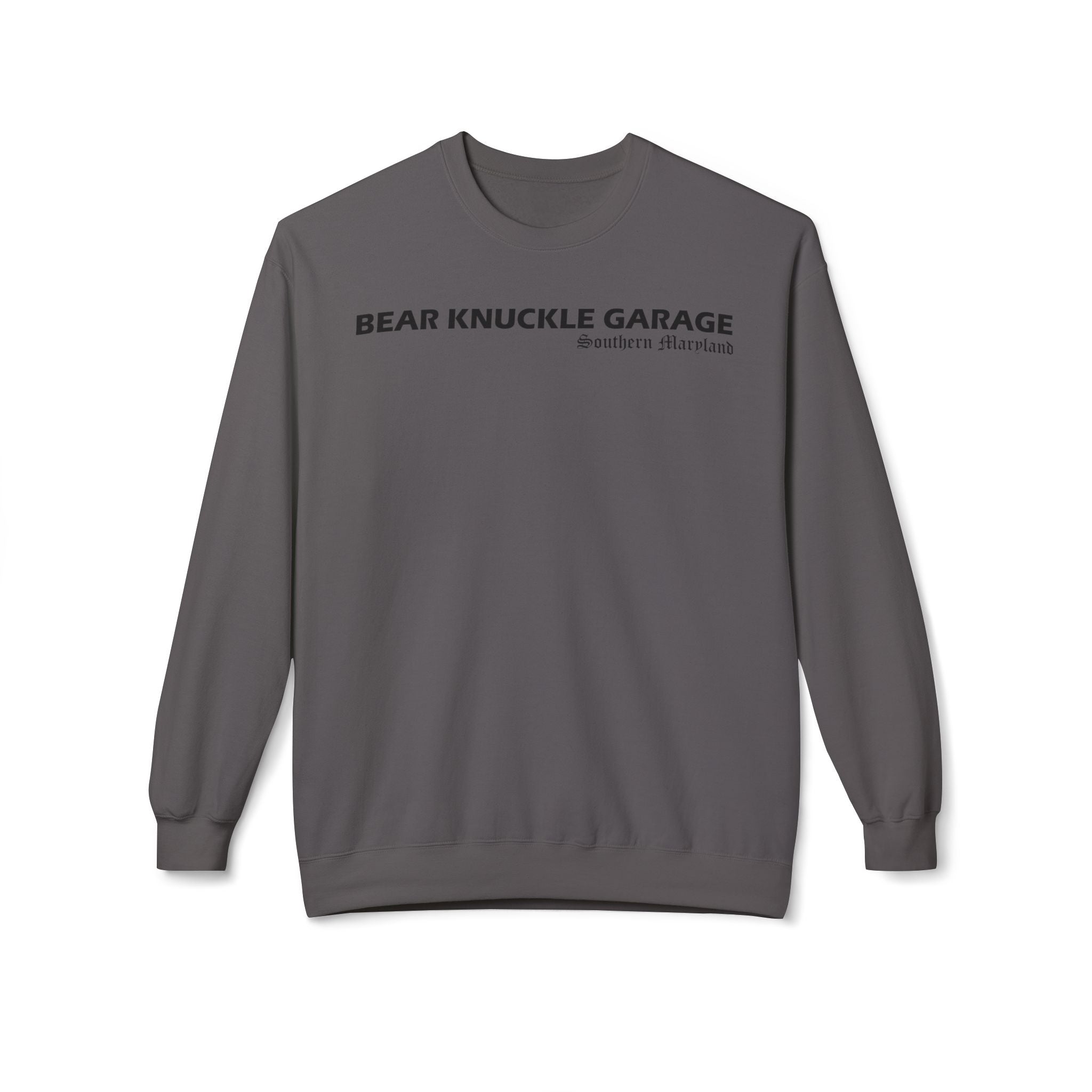 Bear Knuckle Garage Unisex Fleece Crewneck Sweatshirt