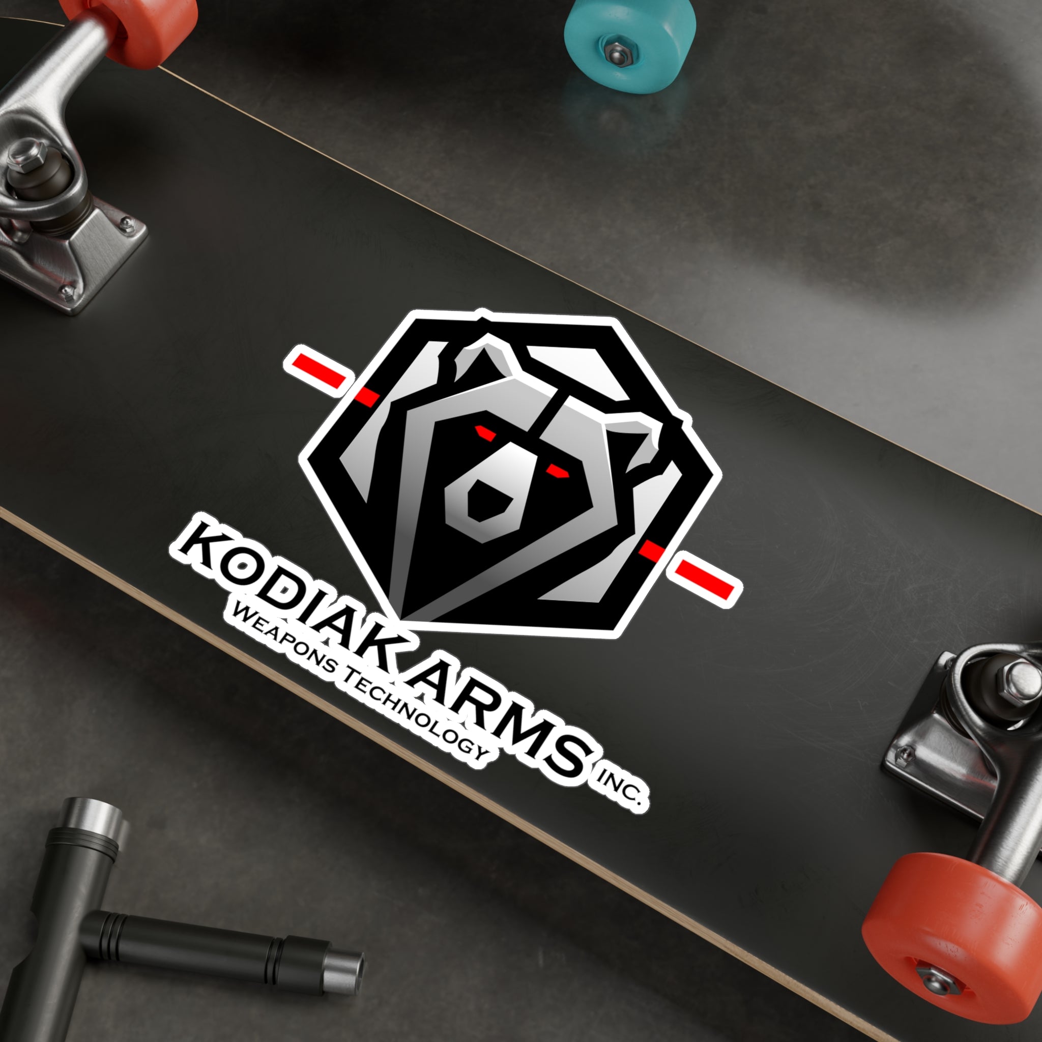 Kodiak Arms Kiss-Cut Vinyl Decals - Durable Stickers for Gun Enthusiasts
