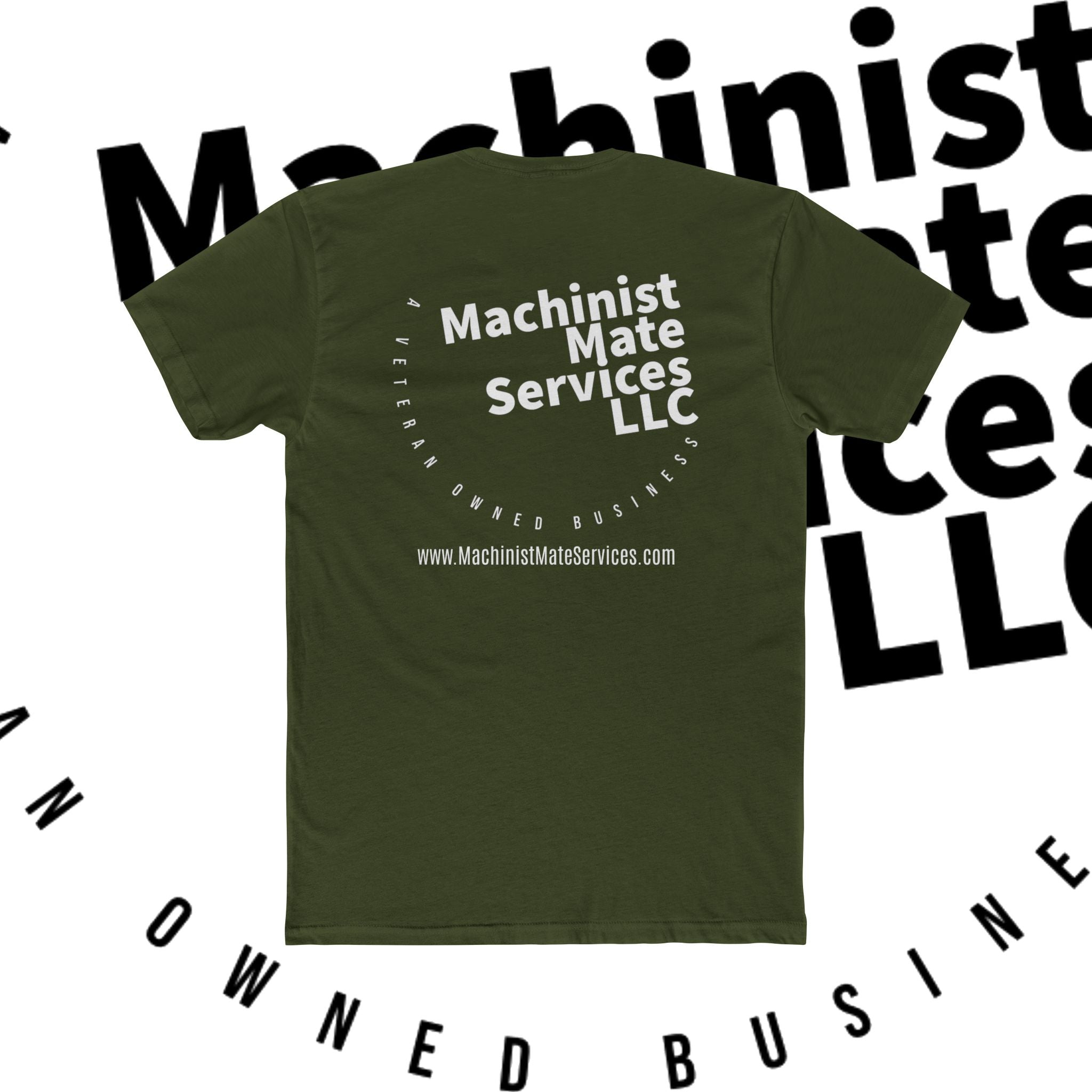 Machinist Mate Services LLC Men's Cotton Crew Tee