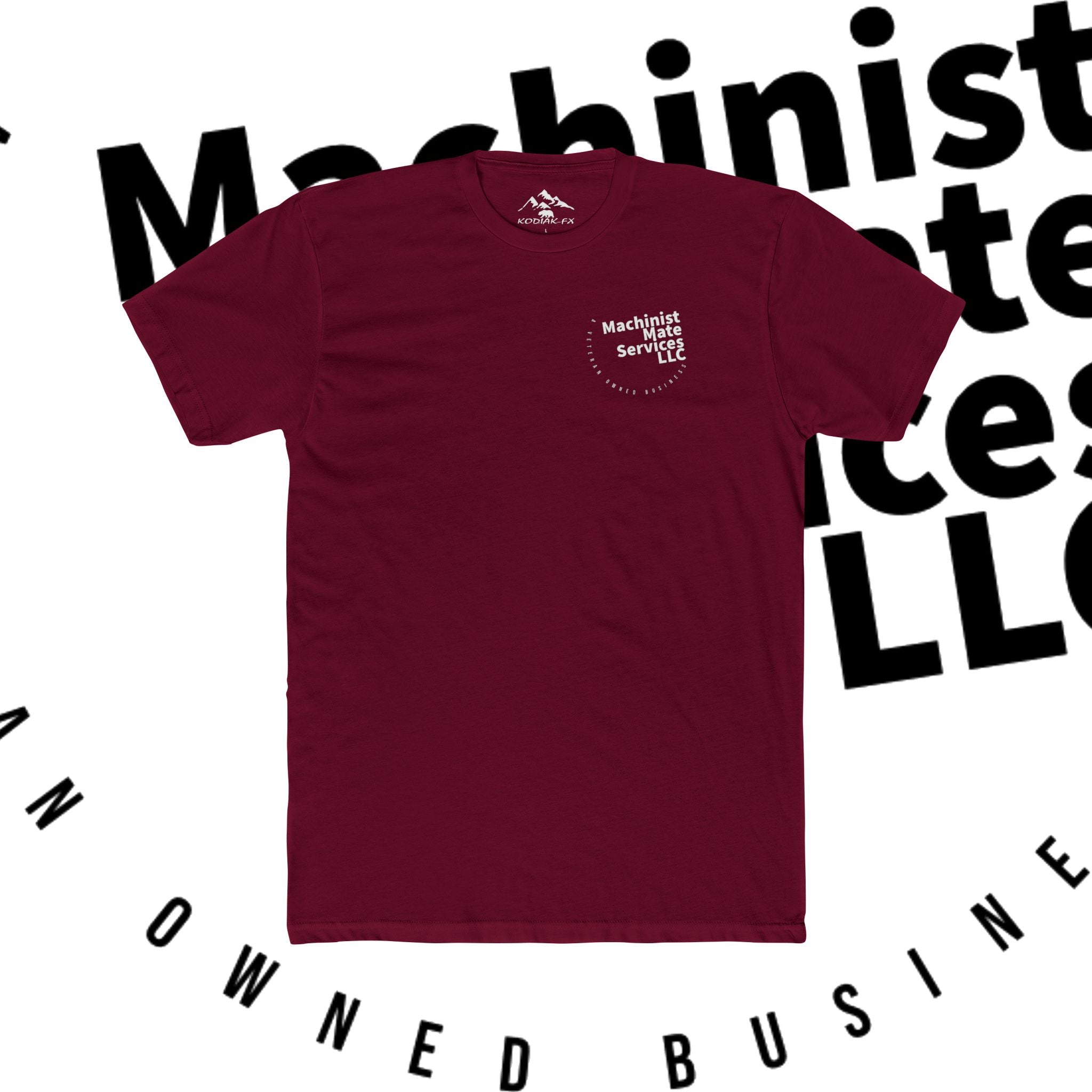 Machinist Mate Services LLC Men's Cotton Crew Tee