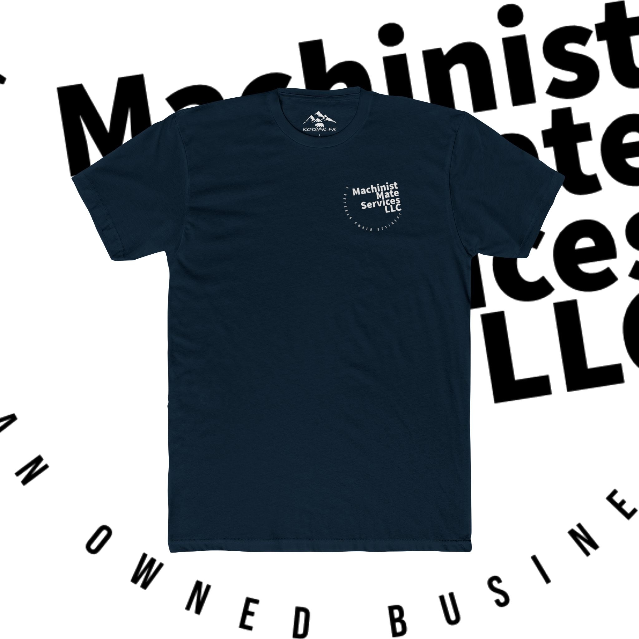 Machinist Mate Services LLC Men's Cotton Crew Tee