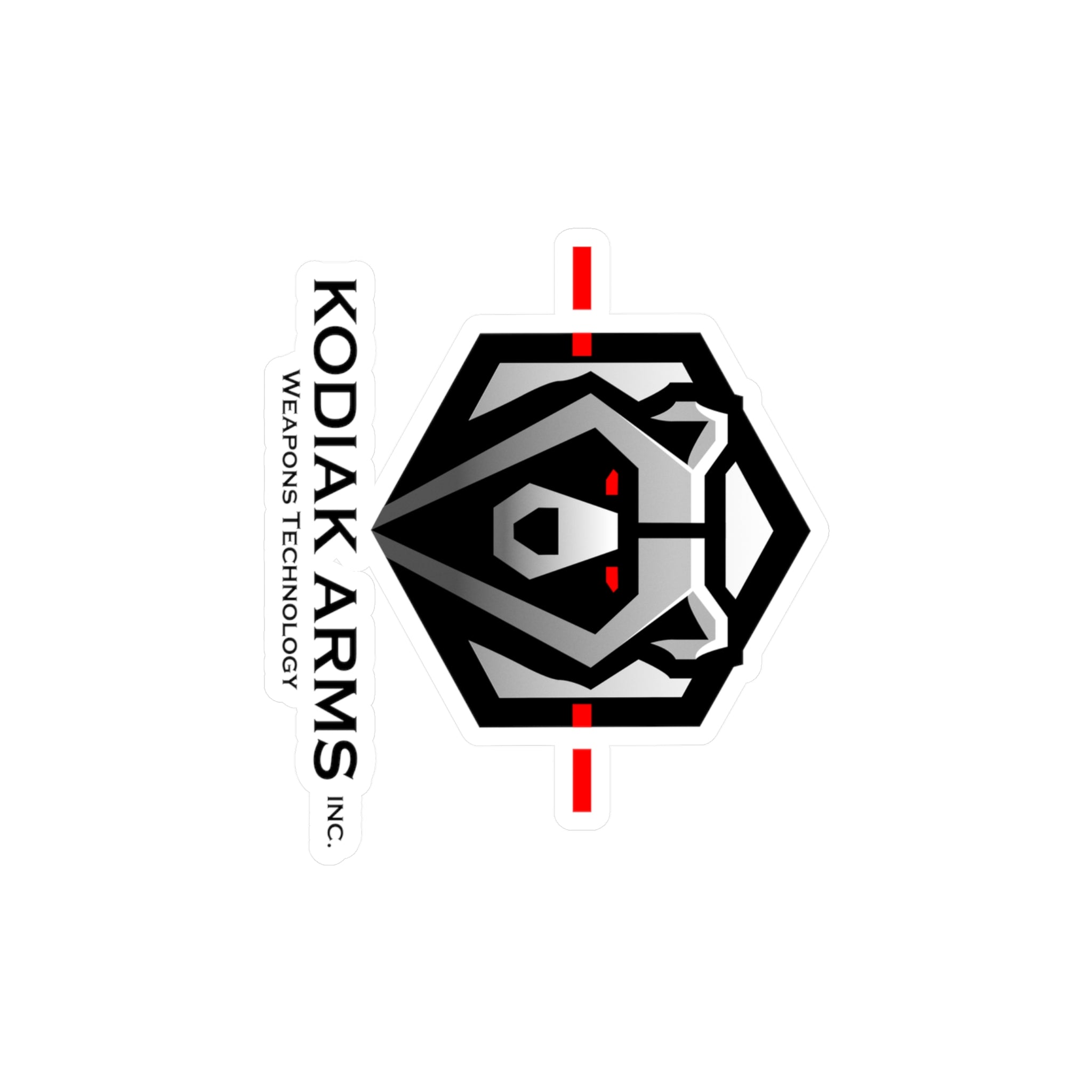 Kodiak Arms Kiss-Cut Vinyl Decals - Durable Stickers for Gun Enthusiasts