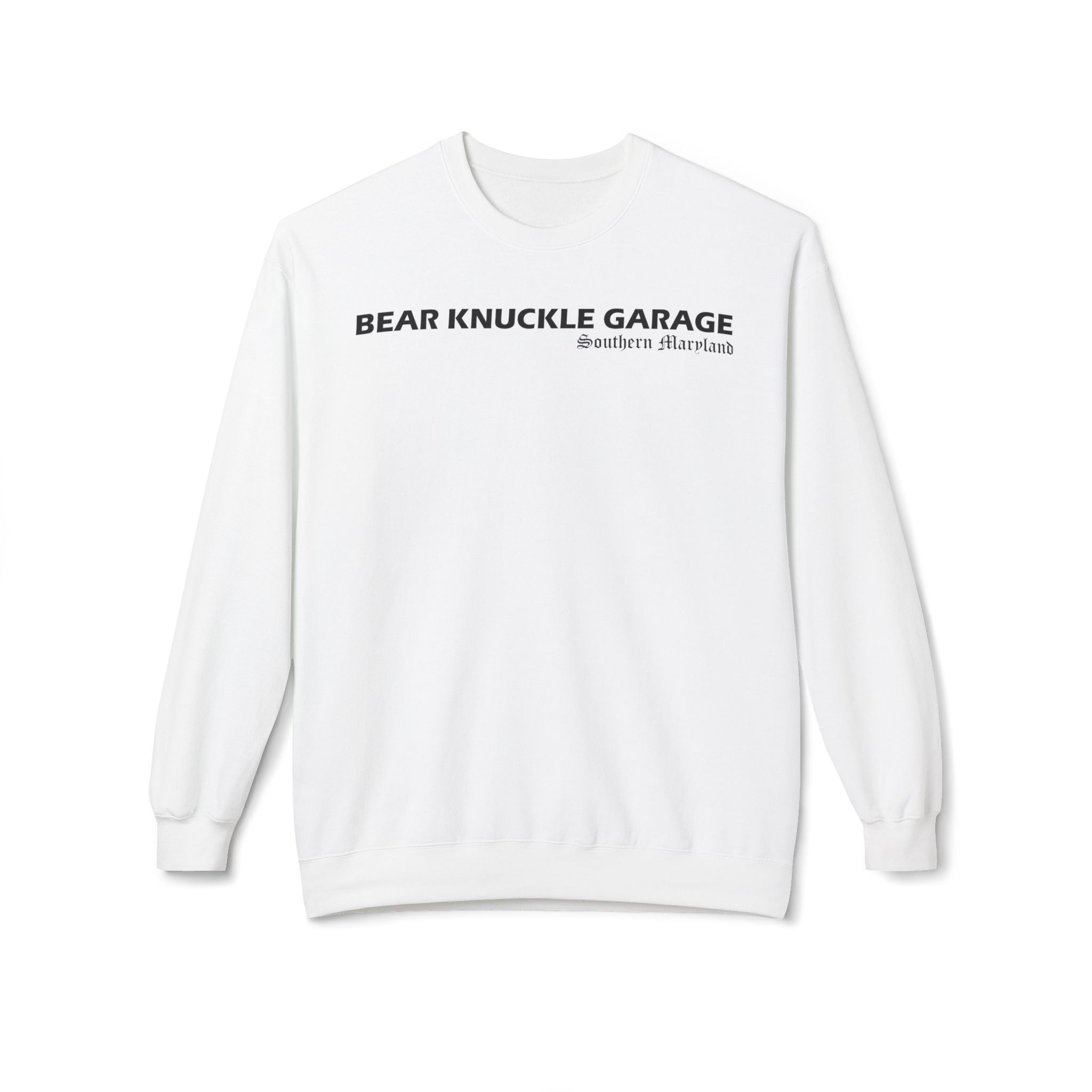 Bear Knuckle Garage Unisex Fleece Crewneck Sweatshirt