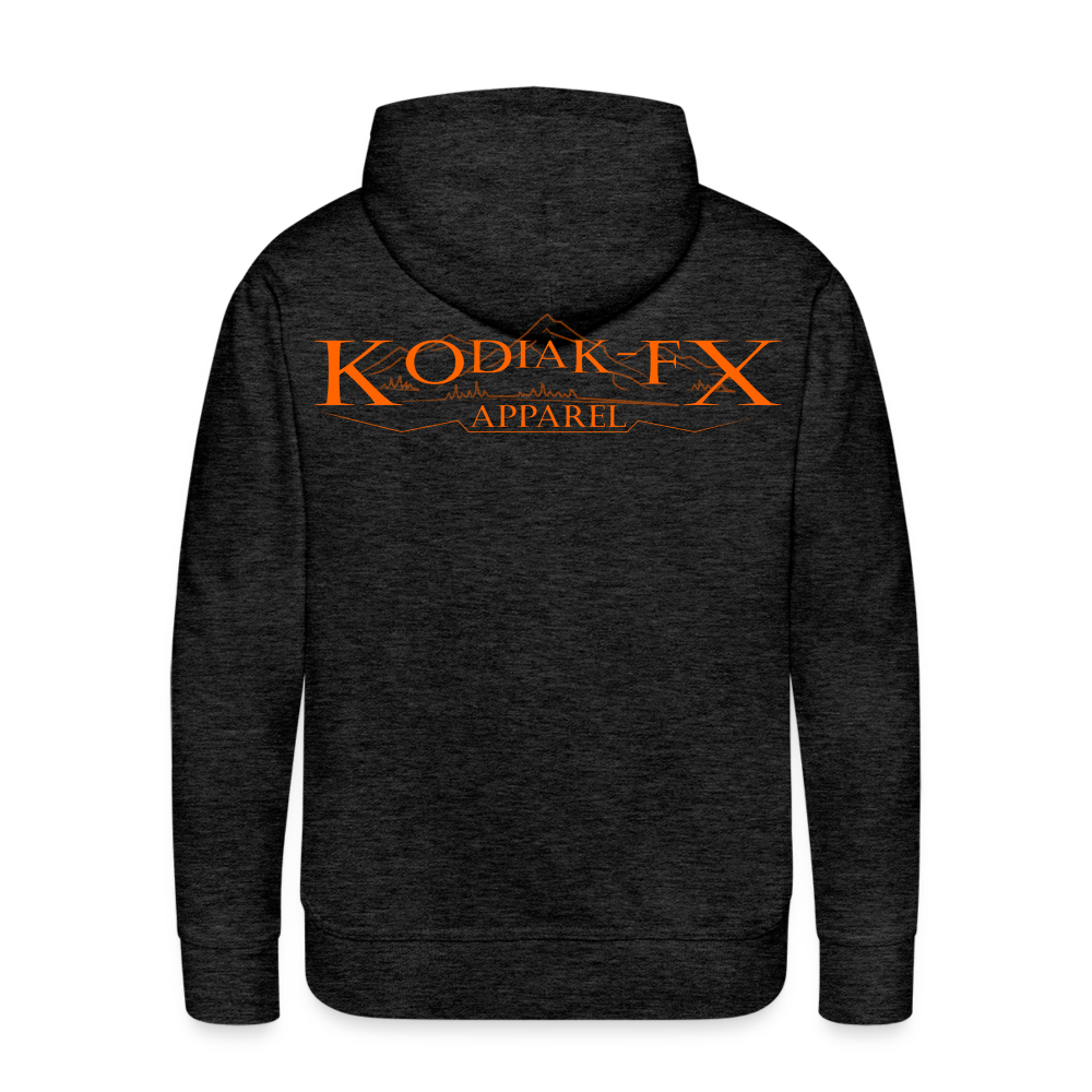 Kodiak-FX throwback Men’s Premium Hoodie - charcoal grey