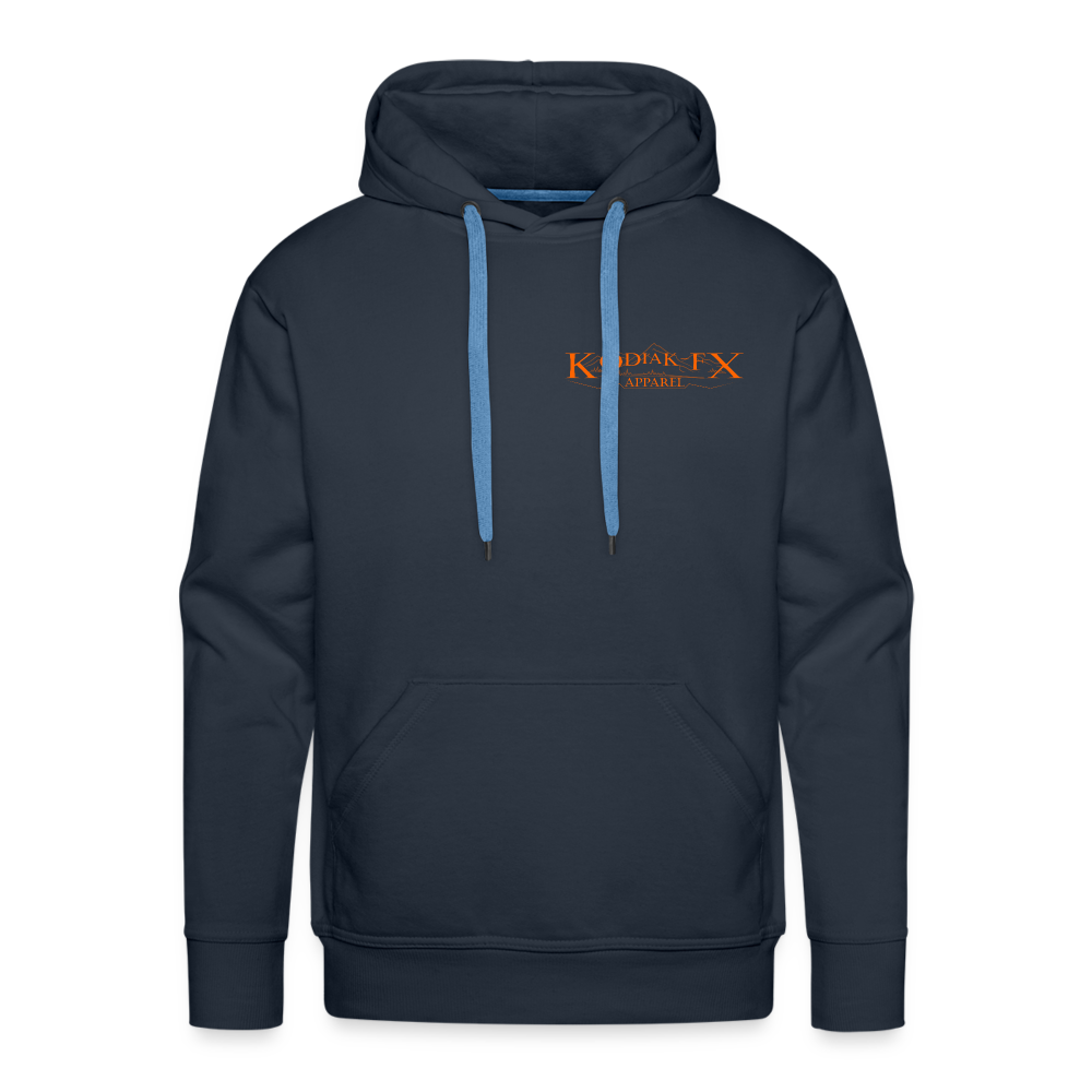 Kodiak-FX throwback Men’s Premium Hoodie - navy