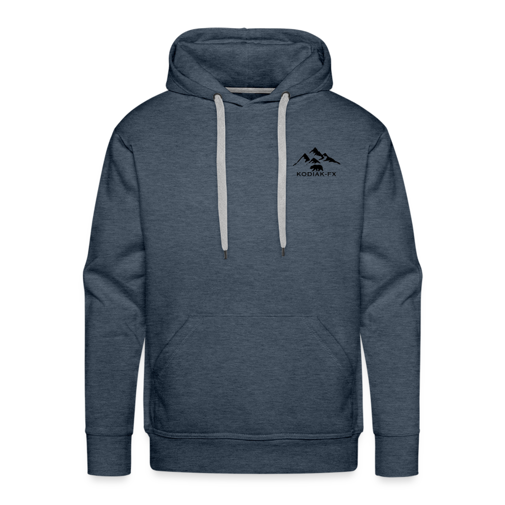 Men’s Premium Hoodie - heather denim