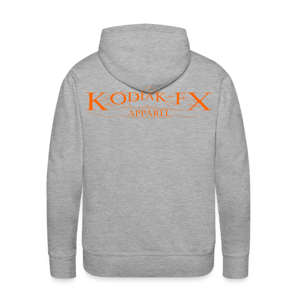 Kodiak-FX throwback Men’s Premium Hoodie - heather grey