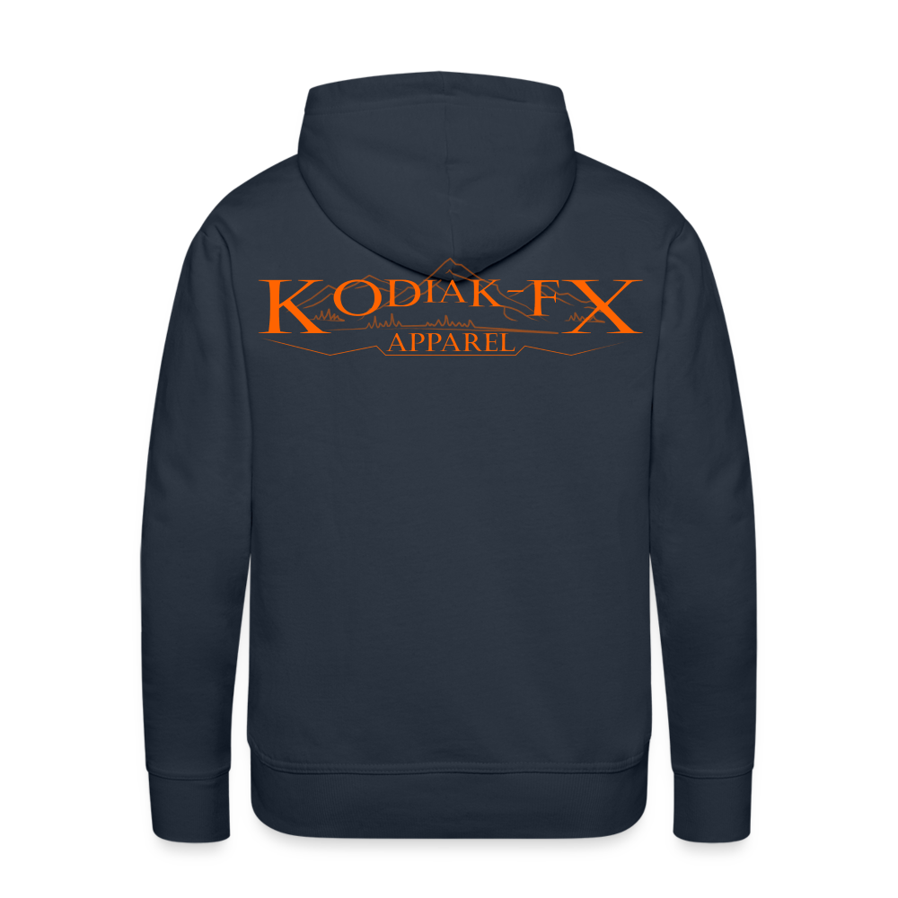 Kodiak-FX throwback Men’s Premium Hoodie - navy