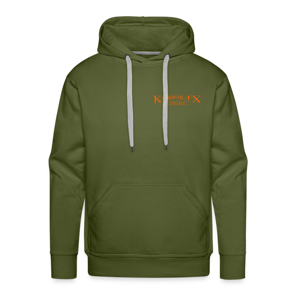 Kodiak-FX throwback Men’s Premium Hoodie - olive green