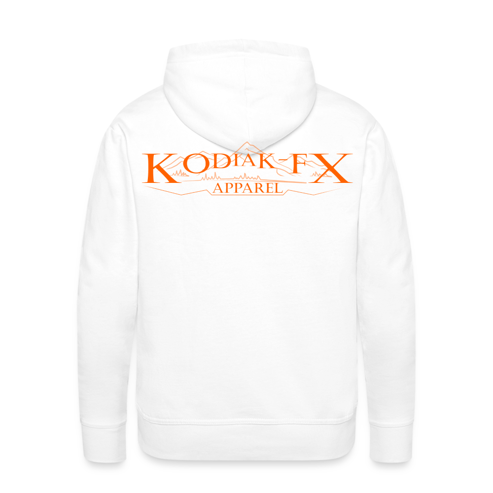 Kodiak-FX throwback Men’s Premium Hoodie - white