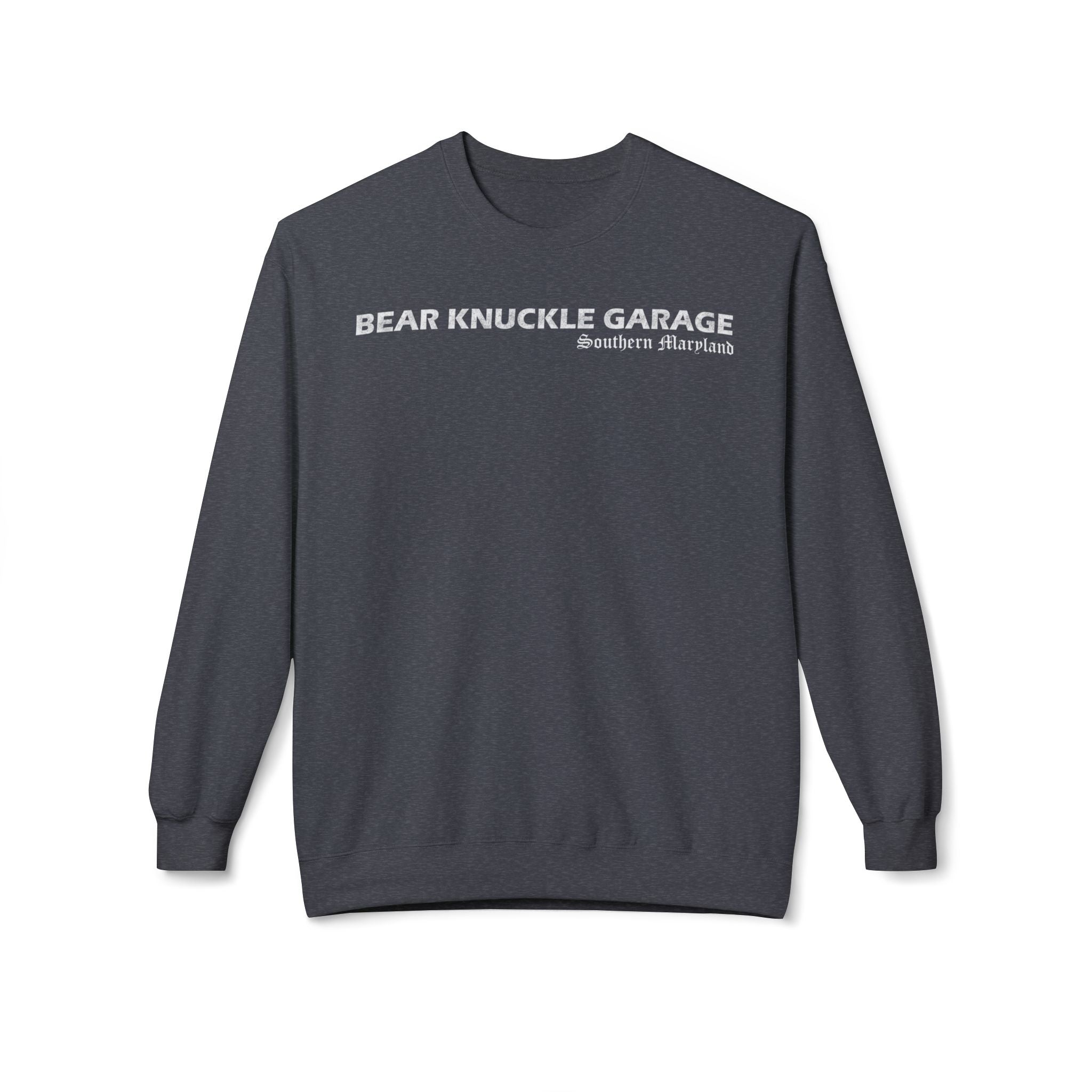 Bear Knuckle Garage Unisex Fleece Crewneck Sweatshirt