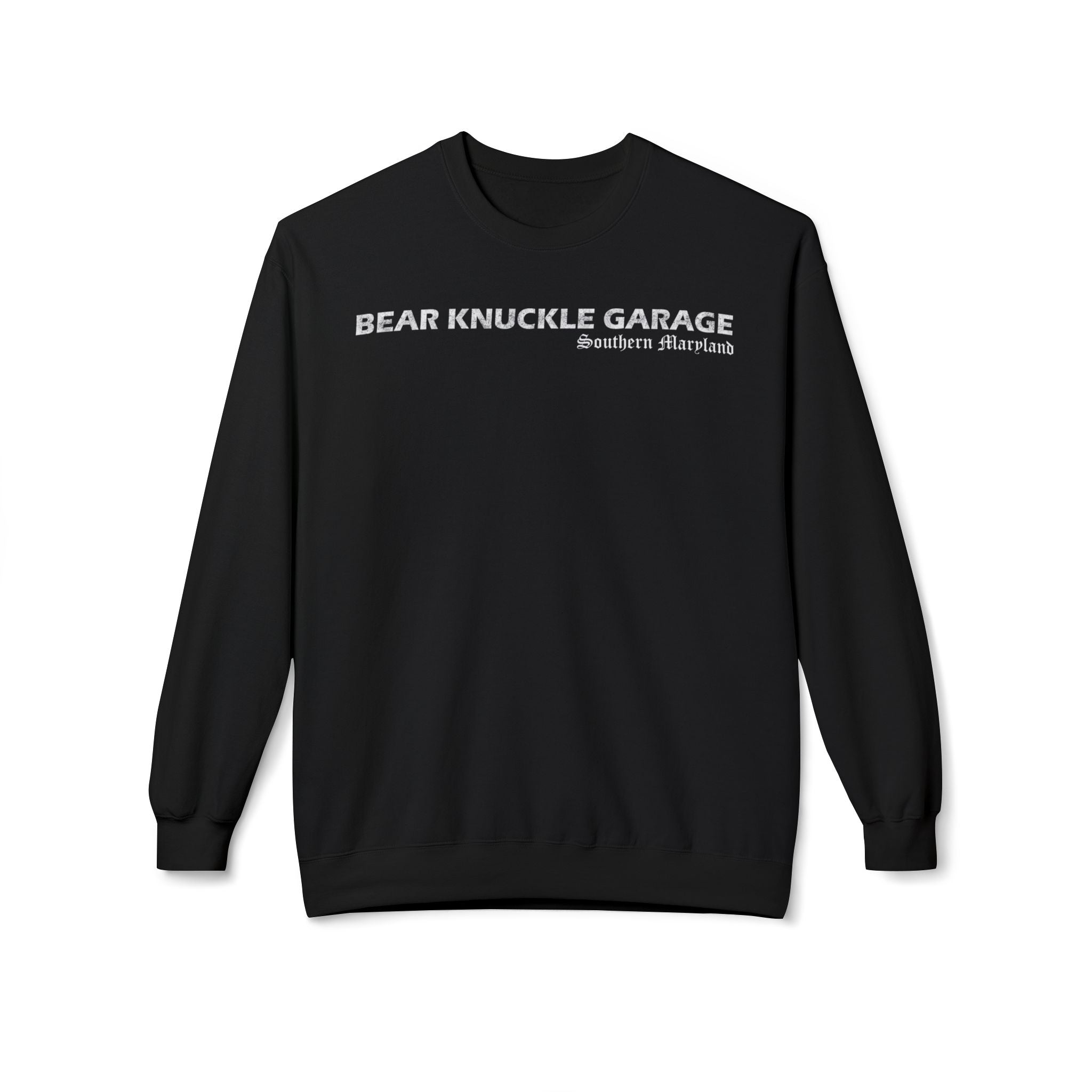 Bear Knuckle Garage Unisex Fleece Crewneck Sweatshirt
