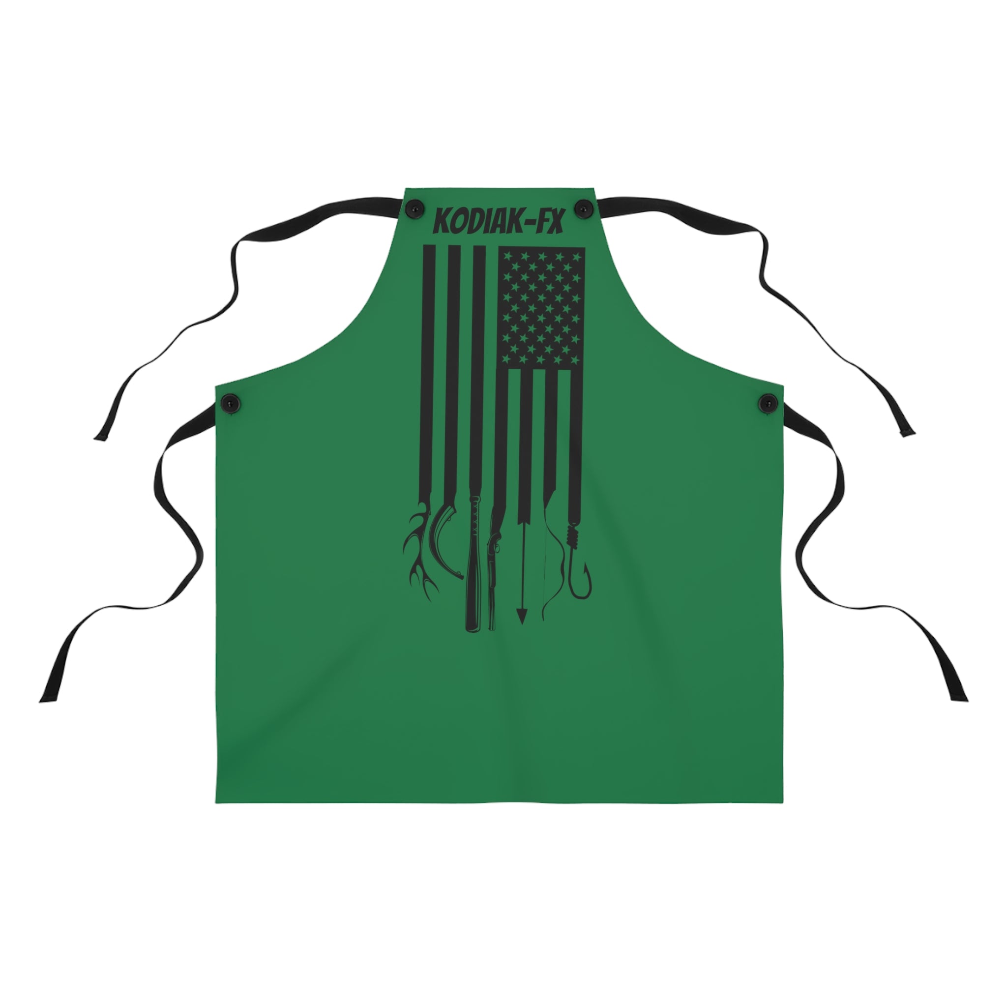 Patriotic 4th of July Hunting and Fishing Apron