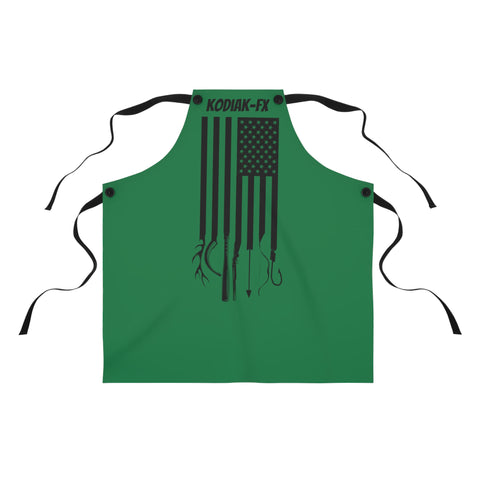 Patriotic 4th of July Hunting and Fishing Apron