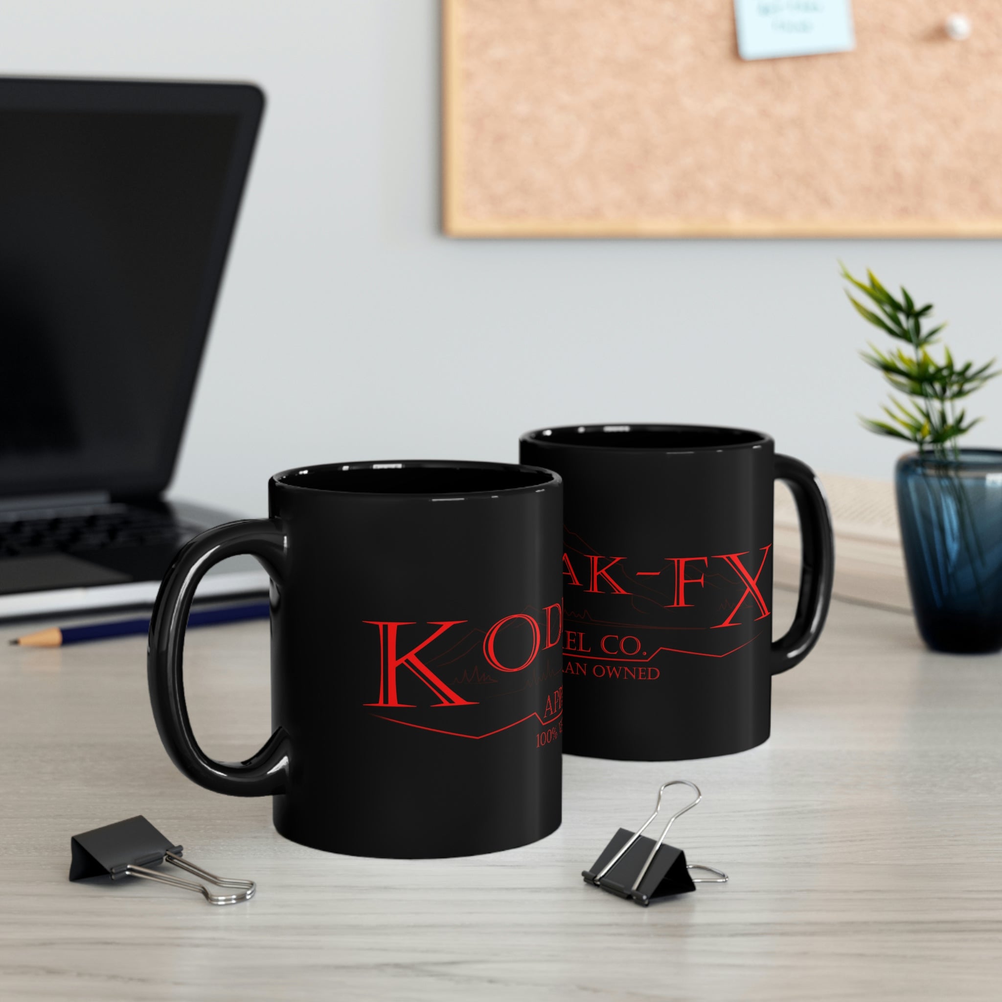 Kodiak-FX 11oz Black Mug