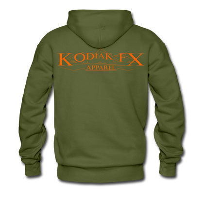 Kodiak-FX Original Men’s Premium Hoodie - olive green