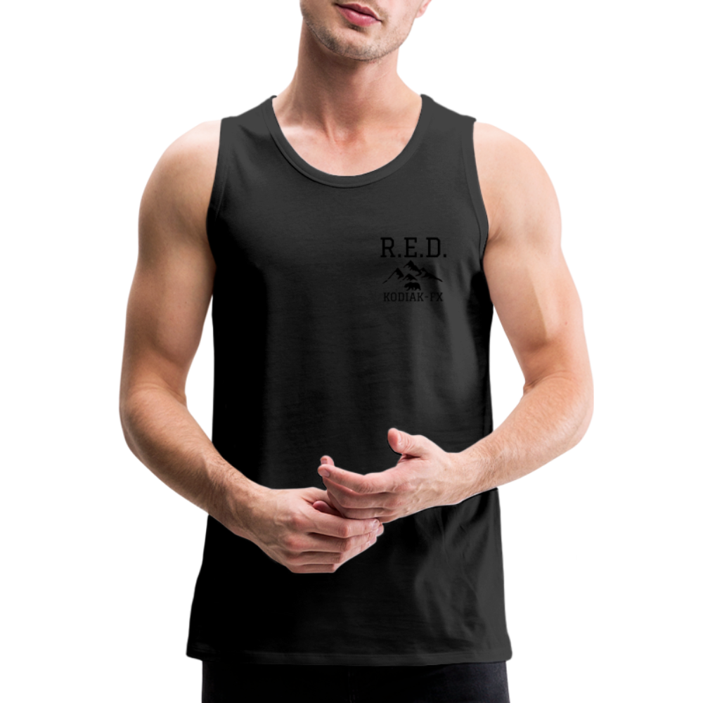 Men’s R.E.D. Premium Tank - black